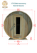 Dundalk LeisureCraft Harmony Barrel Sauna CTC22