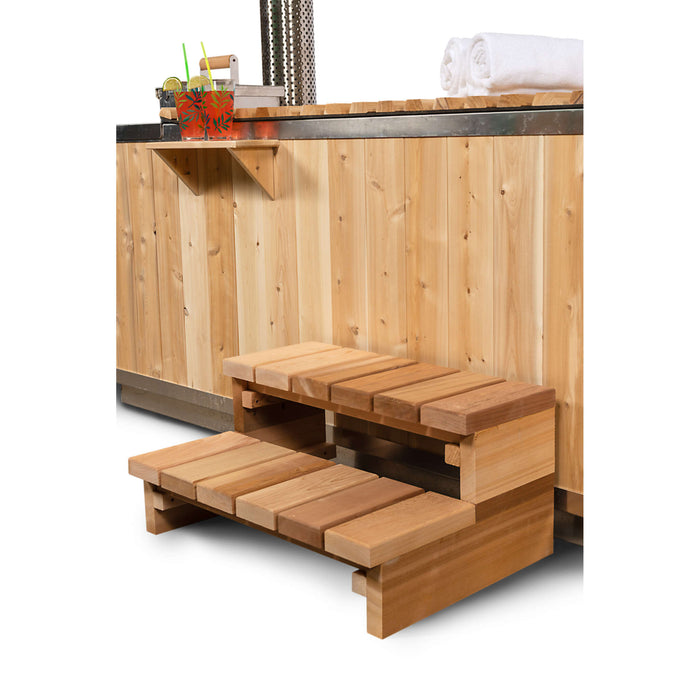 LeisureCraft CT The Starlight Wood-Burning Hot Tub