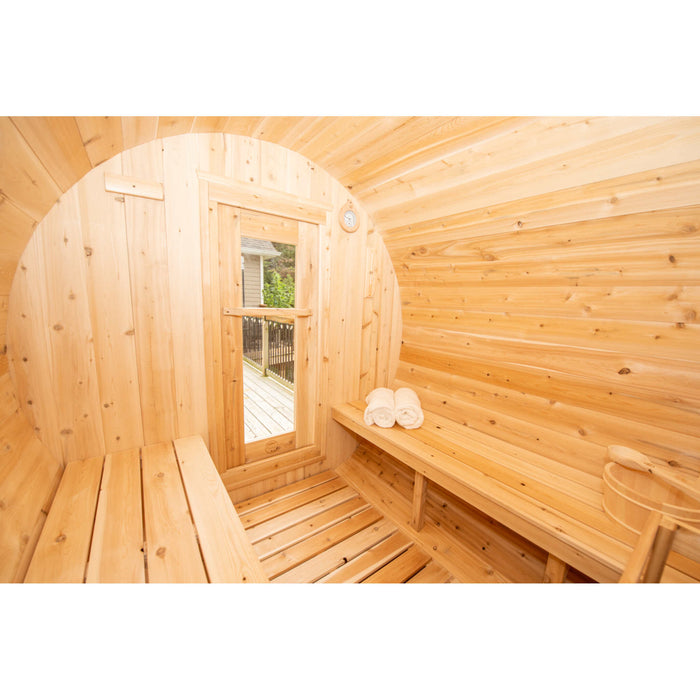 Dundalk LeisureCraft Harmony Barrel Sauna CTC22