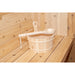 Dundalk LeisureCraft Wooden Bucket & Ladle Sauna Accessory