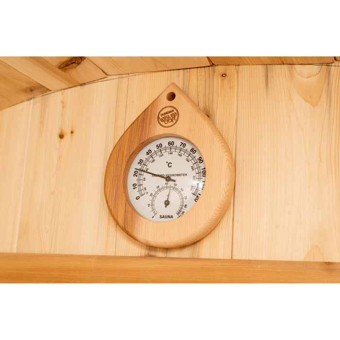 Dundalk LeisureCraft Cedar Sauna Thermometer Accessory