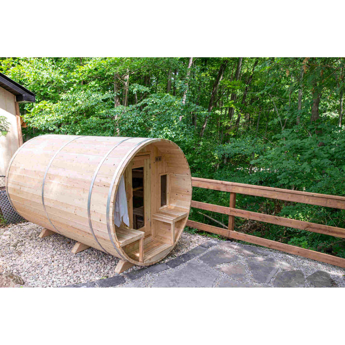 Dundalk LeisureCraft CT Tranquility Barrel Sauna CTC2345