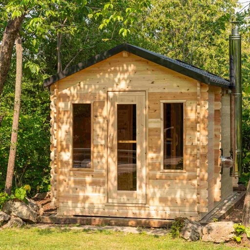 Dundalk LeisureCraft Georgian Cabin Sauna With Changeroom CTC88C