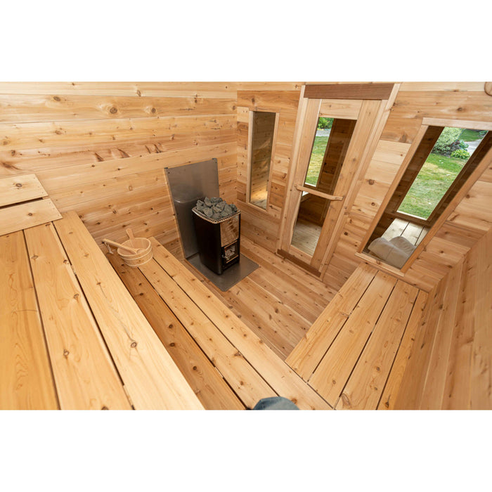 Dundalk LeisureCraft Georgian Cabin Sauna With Changeroom CTC88C