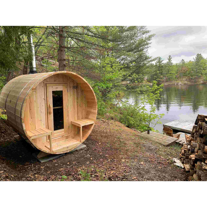 Dundalk LeisureCraft CT Serenity Barrel Sauna CTC2245