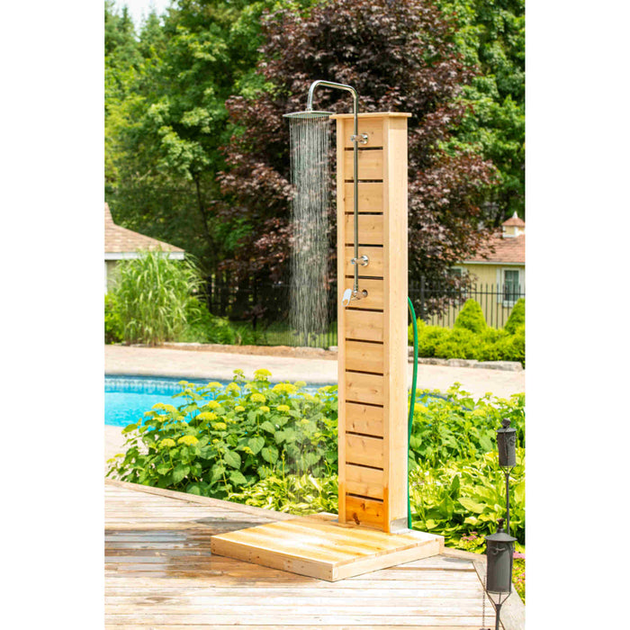 Dundalk LeisureCraft CT Sierra Pillar Outdoor Shower CTC105