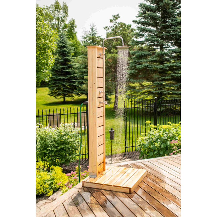 Dundalk LeisureCraft CT Sierra Pillar Outdoor Shower CTC105