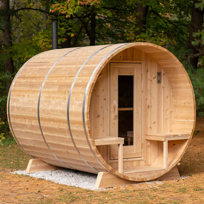 Dundalk LeisureCraft CT Serenity Barrel Sauna CTC2245