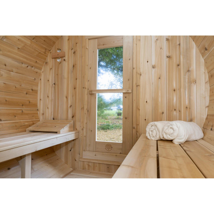 Dundalk LeisureCraft Serenity Barrel Sauna CTC2245W