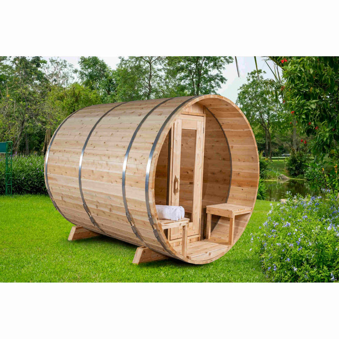 Dundalk LeisureCraft CT Serenity MP Barrel Sauna CTC2245MP