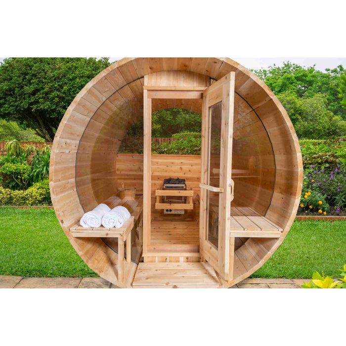 Dundalk LeisureCraft CT Serenity MP Barrel Sauna CTC2245MP