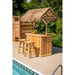 Dundalk LeisureCraft CT Southern Fantasy Tiki Bar CT3672